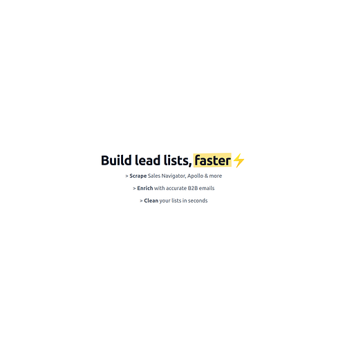 Findymail, programmatic outbound stack
